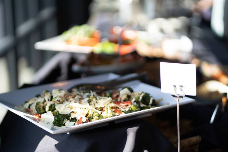 Polar Beach Brunch Event catered by Alley Cat Oyster Bar