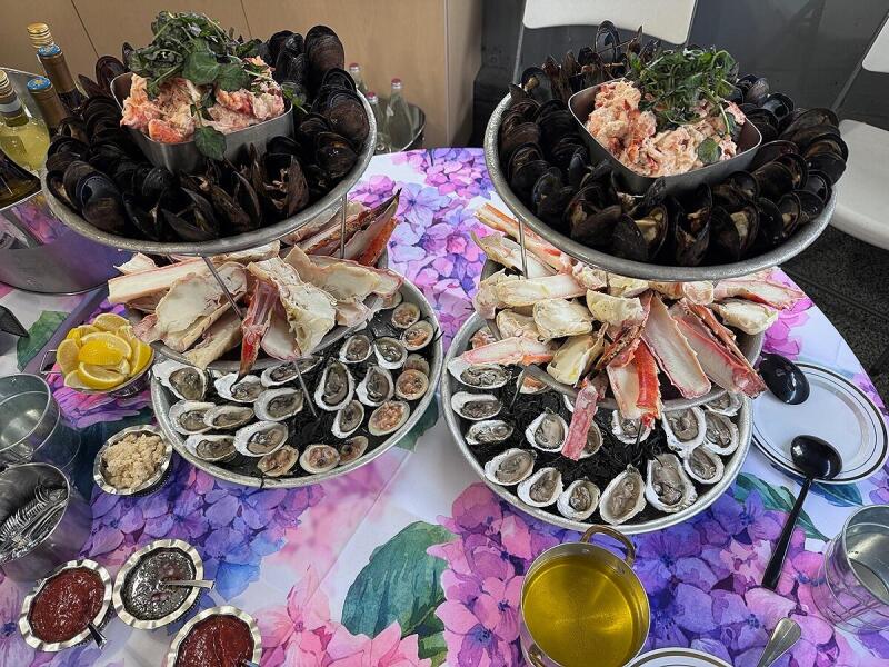 Oyster Bar for a private event provided by Alley Cat Oyster Bar